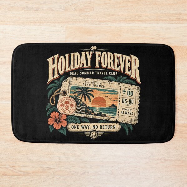 Item preview, Holiday Forever – Tropical Skull Surf Summer Streetwear Design designed and sold by PhilllandArt.