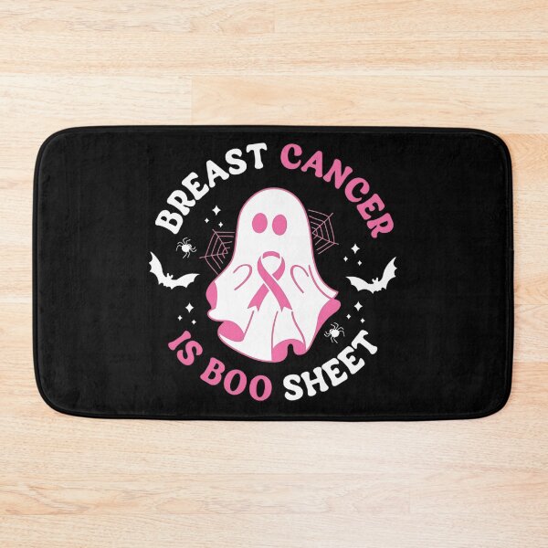 Item preview, In October We Wear Pink Breast Cancer Is Boo Sheet Halloween  designed and sold by H3ll-Ash-Studio.