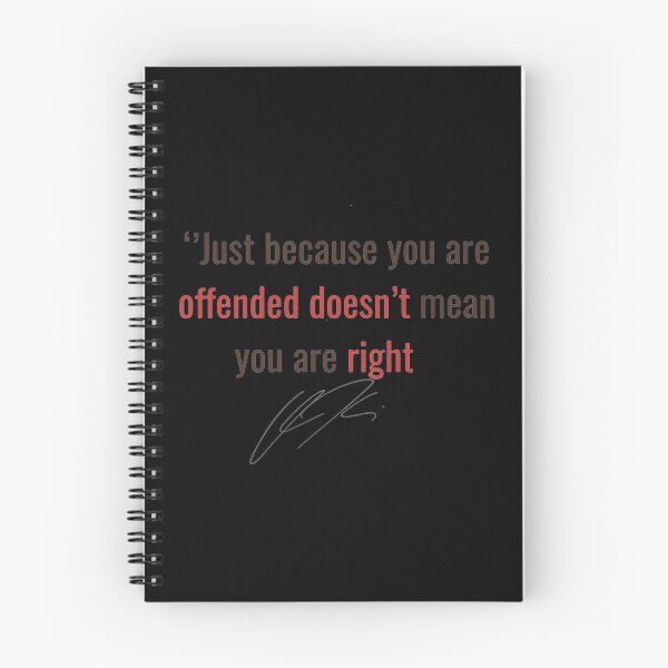Item preview, Just Because You Are Offended Doesn't Mean You Are Right Quote designed and sold by Dravienart.