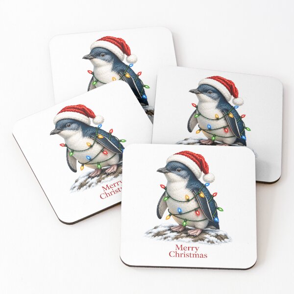 Item preview, Little Penguin Christmas – Fairy Penguin Merry Christmas Design designed and sold by SVALANART.