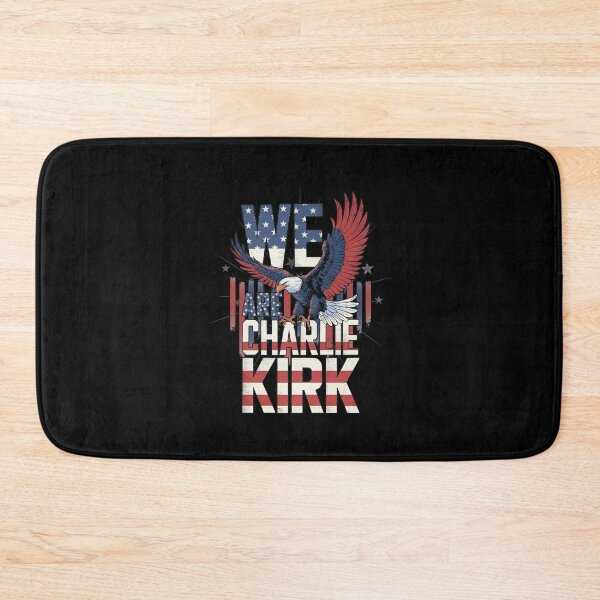 Item preview, We Are Charlie Kirk Patriotic American Flag Bald Eagle Wings designed and sold by Dravienart.