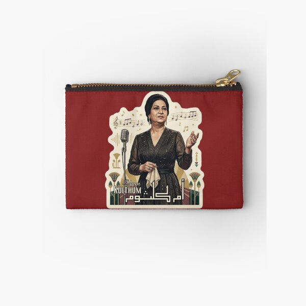 Item preview, Umm Kulthum Planet Of The East Arabic Singer Sticker designed and sold by KaBaRen.