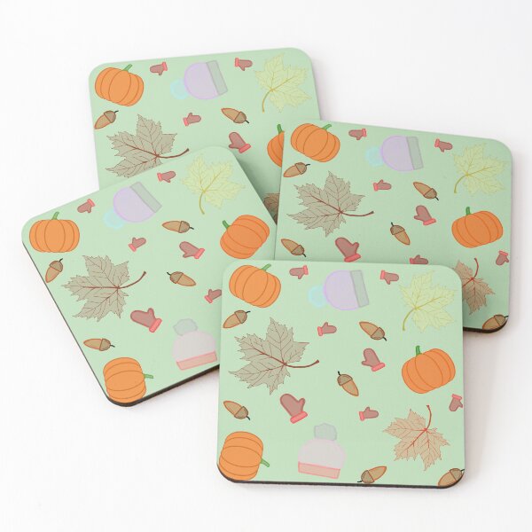 Item preview, Cute Fall Harvest Aesthetic Pattern ( version 2 ) designed and sold by FoxPix.