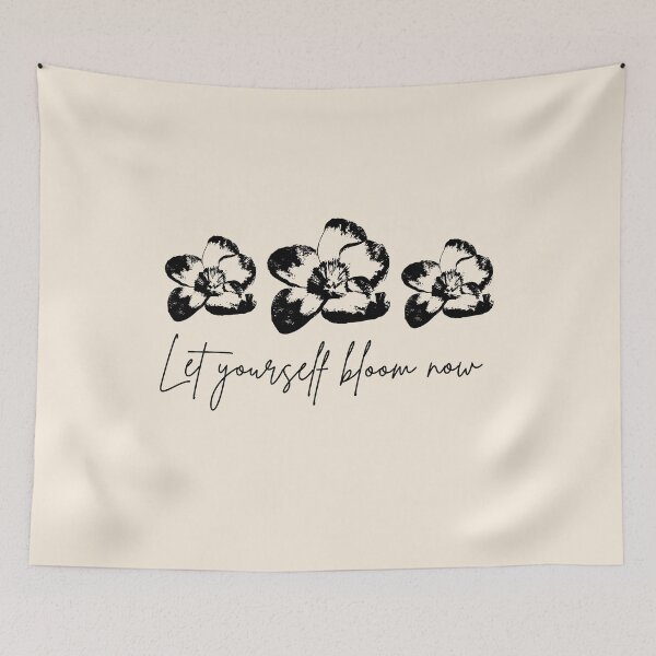 Item preview, let yourself bloom now designed and sold by moonart7lunas.