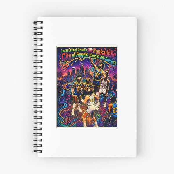 Item preview, Leon Grant LA Cityscape  designed and sold by deafhoops1.