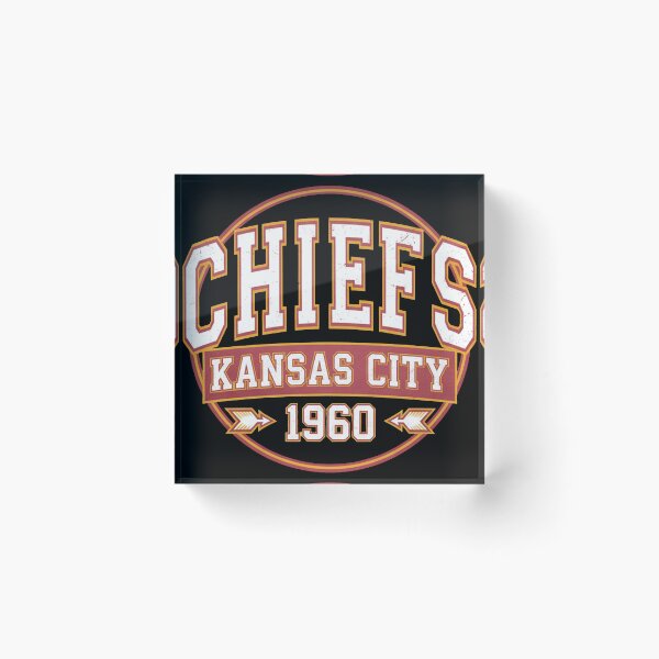 Item preview, Chiefs Kansas City 1960 Vintage Retro Football Circular Crest designed and sold by Dravienart.