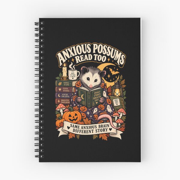 Item preview, Anxious Possums Read Too Cute Opossum Book Lover designed and sold by Ridaelb.