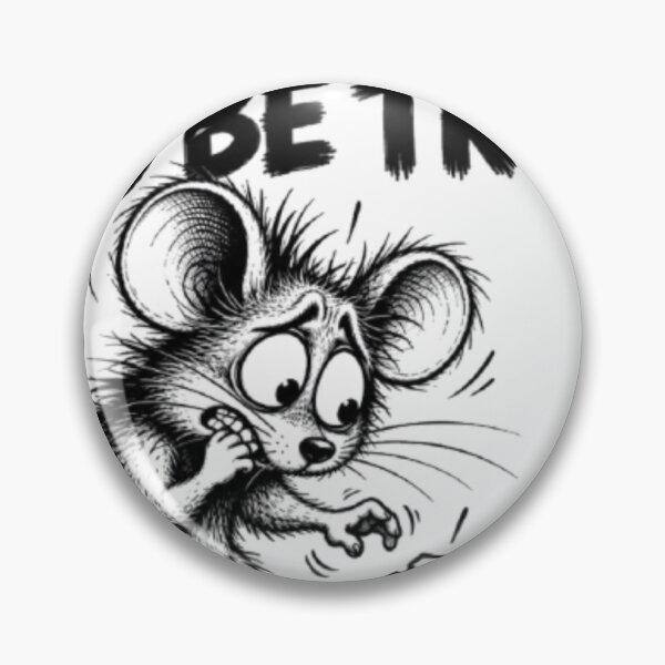 Item preview, Too Good to Be True – Funny Nervous Mouse designed and sold by Line-mood.