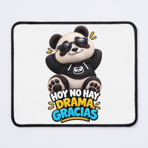 Item preview, Chill panda with sunglasses: no drama today, thanks designed and sold by LINSSEX Style • Urban & Sport Streetwear.
