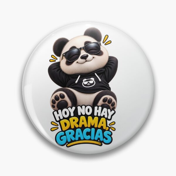 Item preview, Chill panda with sunglasses: no drama today, thanks designed and sold by LINSSEX Style • Urban & Sport Streetwear.