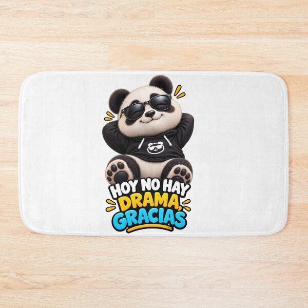 Item preview, Chill panda with sunglasses: no drama today, thanks designed and sold by LINSSEX Style • Urban & Sport Streetwear.