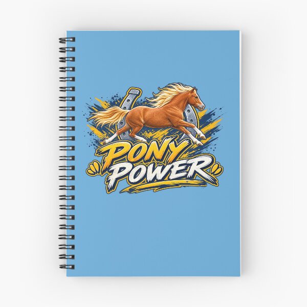 Item preview, Pony Power - Blue and Gold designed and sold by gotucoveredart.