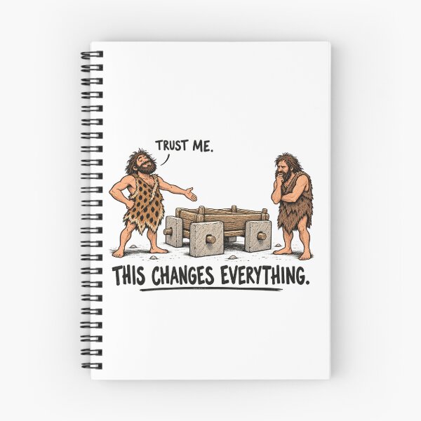 Item preview, Trust Me, This Changes Everything – Funny Caveman Invention designed and sold by tzmoore16.