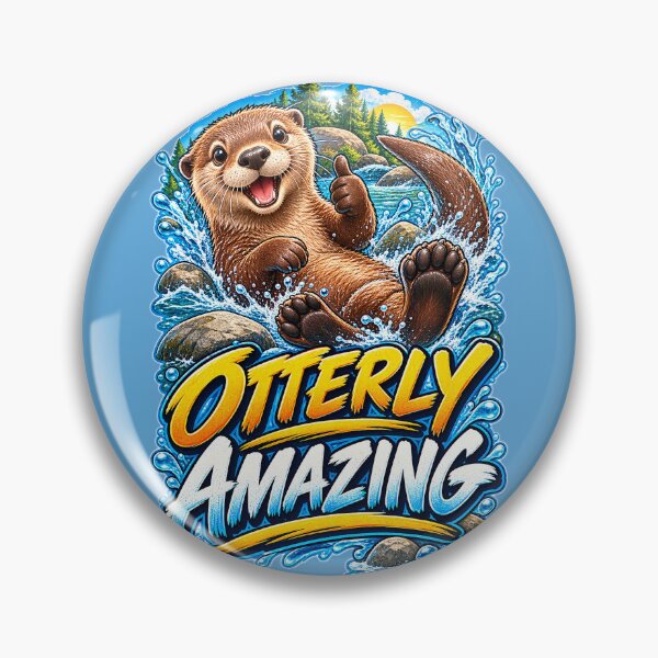 Item preview, Otterly Amazing designed and sold by gotucoveredart.