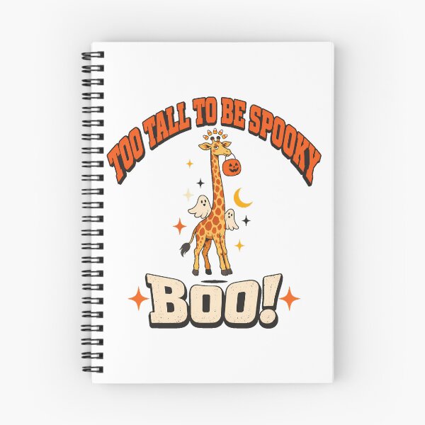 Item preview, Ghost Giraffe Pumpkin Candy Corn Halloween Safari designed and sold by chattsuede.
