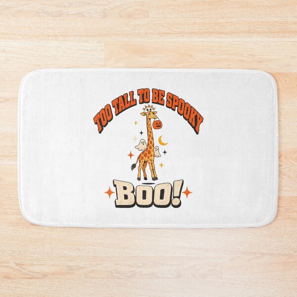 Item preview, Ghost Giraffe Pumpkin Candy Corn Halloween Safari designed and sold by chattsuede.