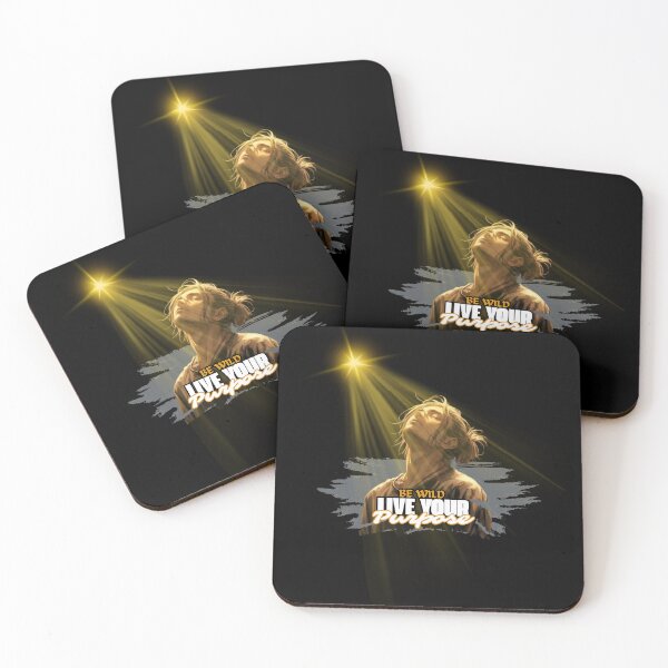 Item preview, Be Wild, Live Your Purpose | Inspirational Portrait Design designed and sold by Machi-Merch.