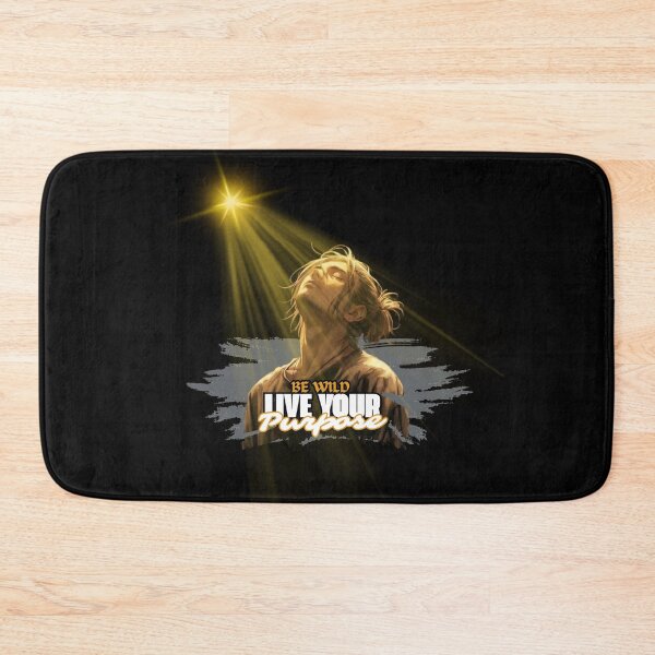 Item preview, Be Wild, Live Your Purpose | Inspirational Portrait Design designed and sold by Machi-Merch.