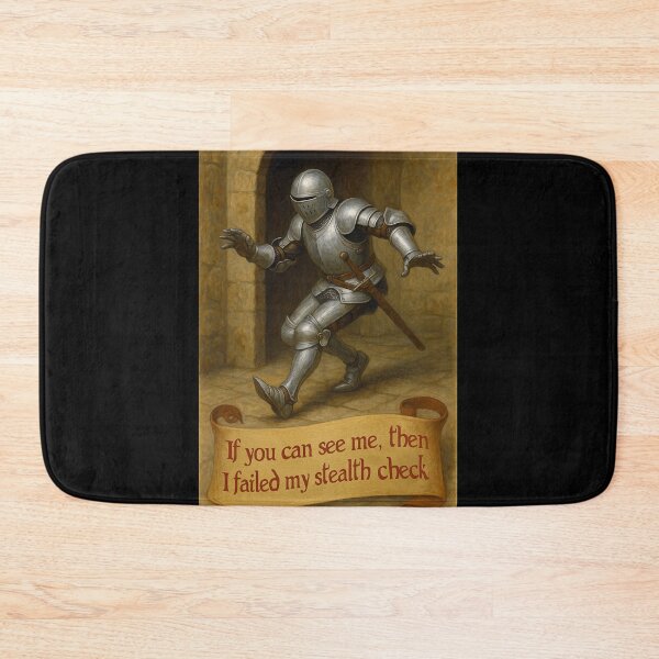 Item preview, If you can see me, then I failed my stealth check. designed and sold by abby-thorns.