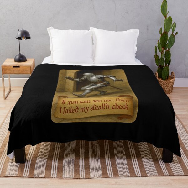 Item preview, If you can see me, then I failed my stealth check. designed and sold by abby-thorns.