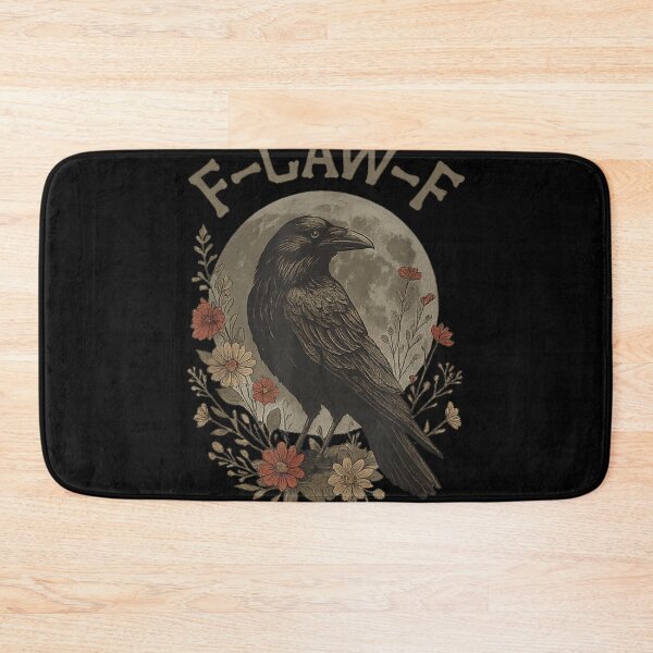 Item preview, F-Caw-F Funny Crow  designed and sold by nousassurons.