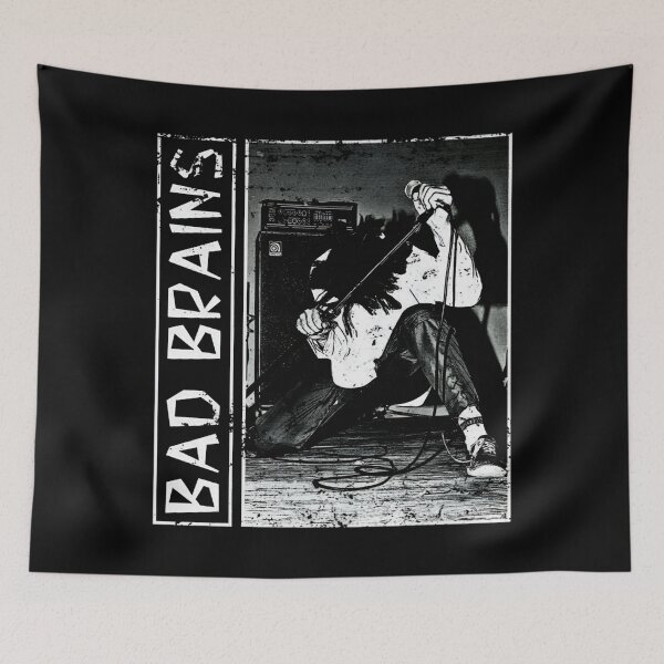 Item preview, Bad Brains punk rock band designed and sold by Veleriart.