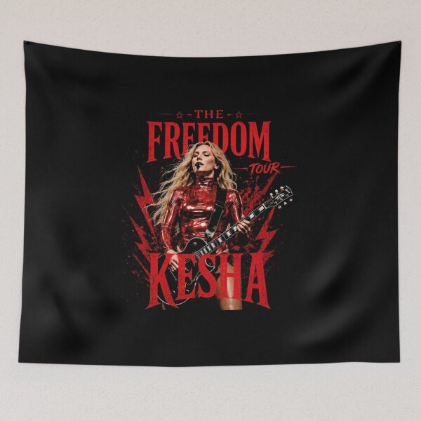 Item preview, Kesha Tour 2026 The Freedom designed and sold by StainedMoons.