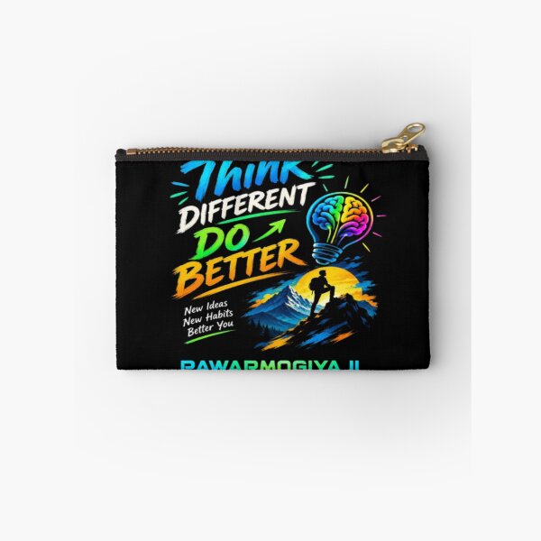 Item preview, Think Do Better Neon Typography Inspirational Art by Pawarmogiyaji designed and sold by Pawar1999.