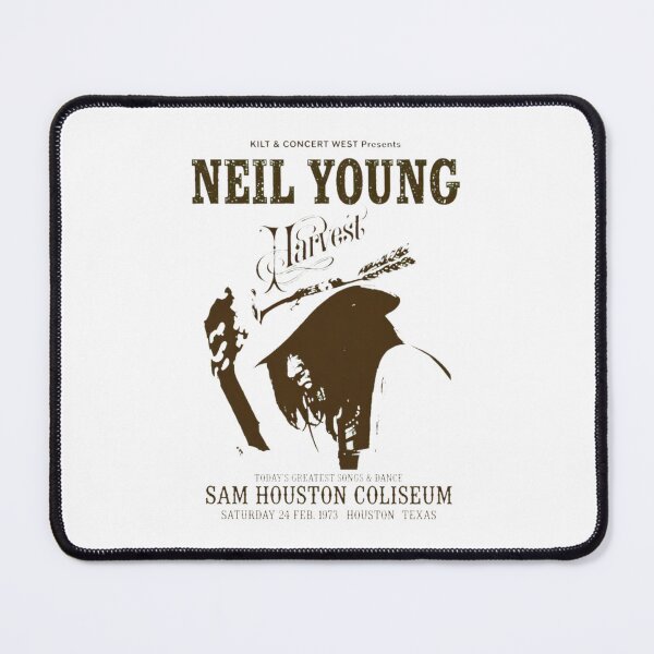 Item preview, Neils Youngs Harvests Concert 1973  designed and sold by diaricesaltArt.