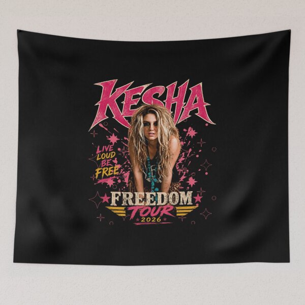 Item preview, Vintage Kesha The Freedom Tour 2026 designed and sold by StainedMoons.