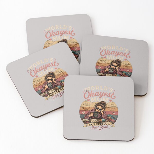 Item preview, World's Okayest Mom designed and sold by Fantasy Football Company.