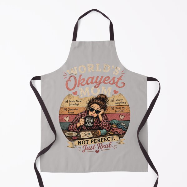 Item preview, World's Okayest Mom designed and sold by Fantasy Football Company.