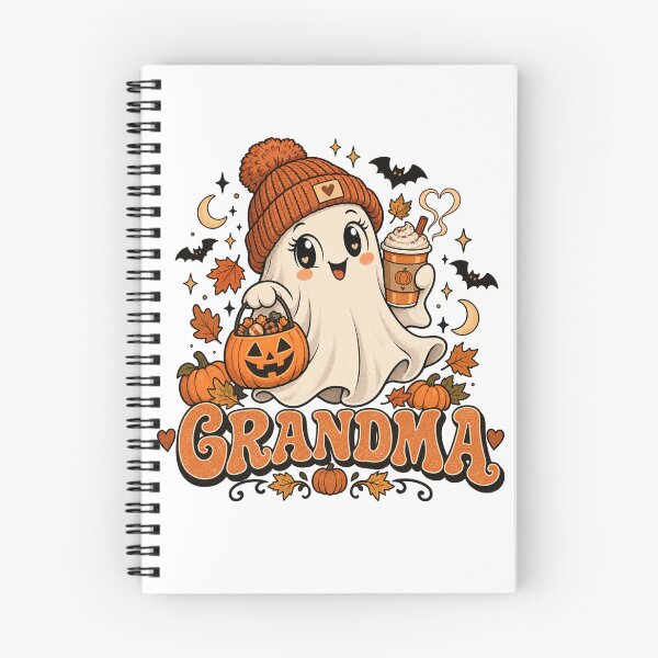 Item preview, Cute Halloween Grandma Ghost Pumpkin Costume designed and sold by will freed18.
