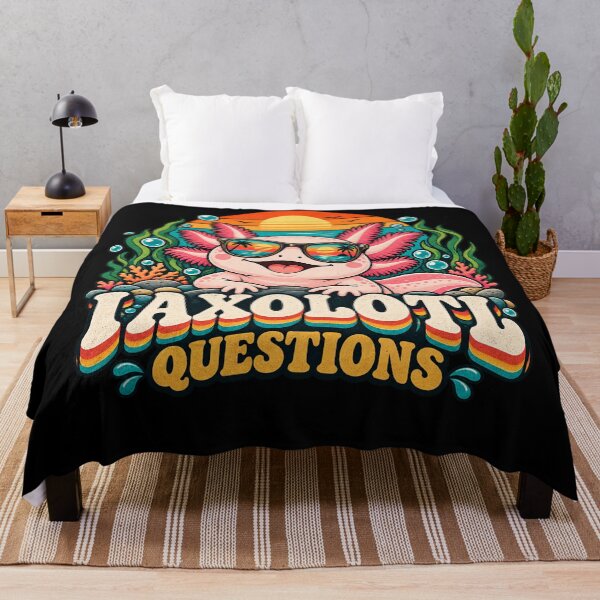 Item preview, I Axolotl Questions – Cute Retro Axolotl designed and sold by will freed18.