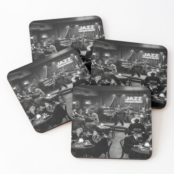 Item preview, A Noir 1940s Jazz Bar Atmosphere designed and sold by Solomon-Ent-144.