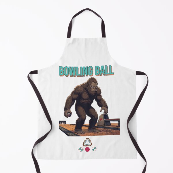 Item preview, Bigfoot Bowling Alley Funny Sasquatch Bowler Gift designed and sold by Whimsy Trail Co.