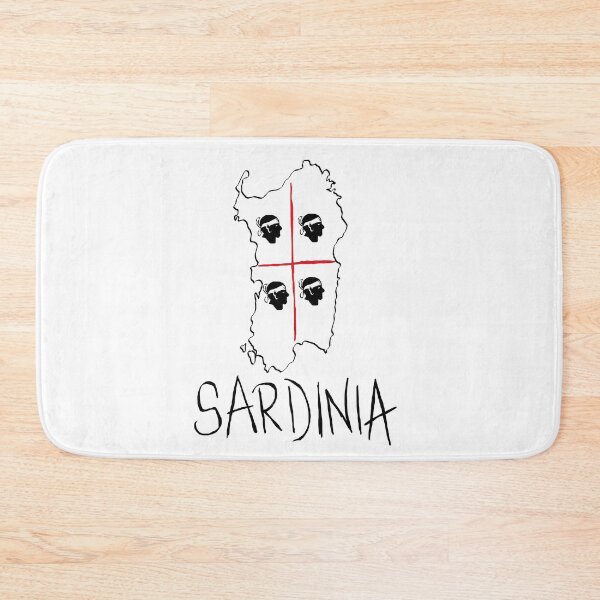 Item preview, Sardinia map designed and sold by Logan81.
