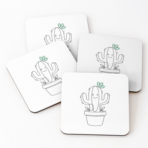 Item preview, Happy Smiling Cactus Cute Plant designed and sold by Art Solom.
