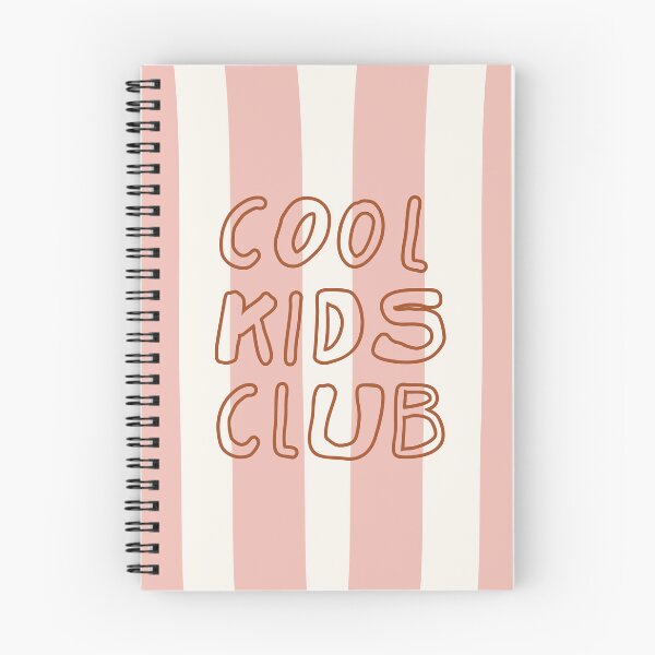 Item preview, Cool Kids Club Trendy Terracotta Peach Retro Stripes designed and sold by nineFlorals.
