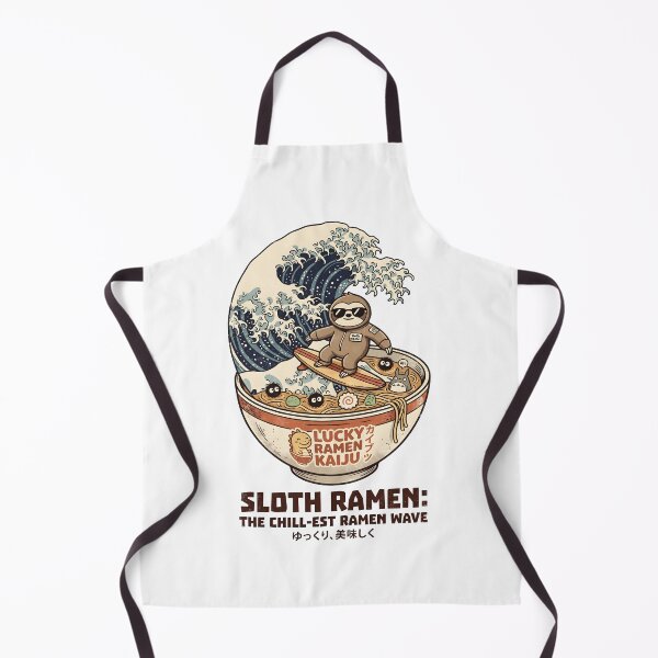 Item preview, SLOTH RAMEN SURF WAVE designed and sold by nnnememtw.