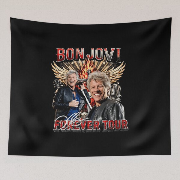 Item preview, Bon Jovi Forever Music Tour 2026 designed and sold by StainedMoons.
