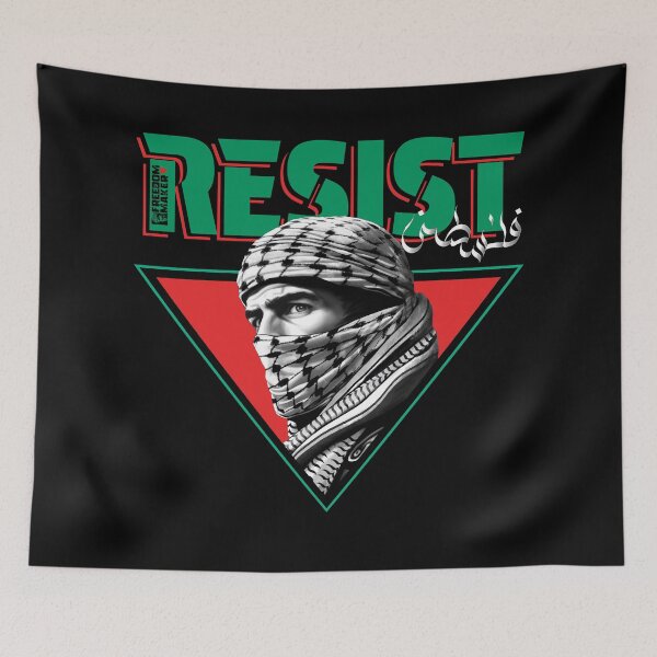 Item preview, Palestinian Resistance – Resist Keffiyeh designed and sold by Freedom Maker.