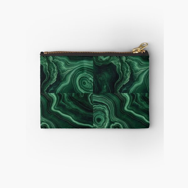 Item preview, Deep Green Malachite Mineral Flow Background designed and sold by frumixart.