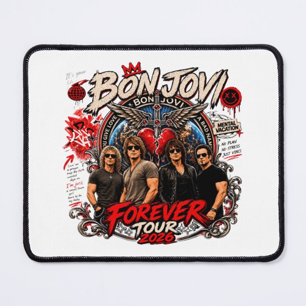 Item preview, Bon Jovi Music Forever Tour 2026 designed and sold by StainedMoons.