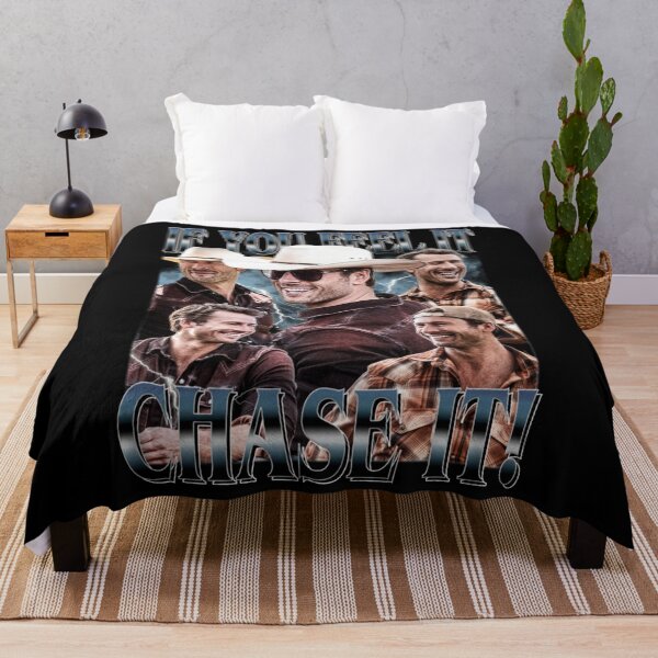 Item preview, Vintage If You Feel It Chase It Cowboy Glen Powell designed and sold by nousassurons.
