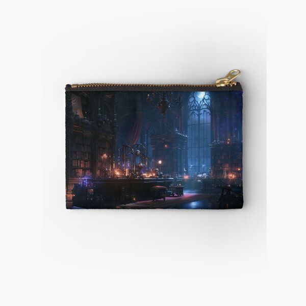 Item preview, The Library Where Moonlight Remembers designed and sold by oanaunciuleanu.