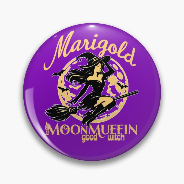 Item preview, Marigold Moonmuffin the good witch Halloween illustration. designed and sold by Art-Horizon.