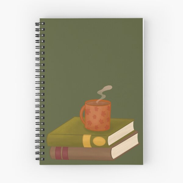 Item preview, Cute Fall Books and Coffee designed and sold by Sahira820.