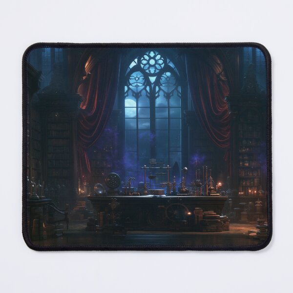 Item preview, The Library Where Moonlight Remembers designed and sold by oanaunciuleanu.