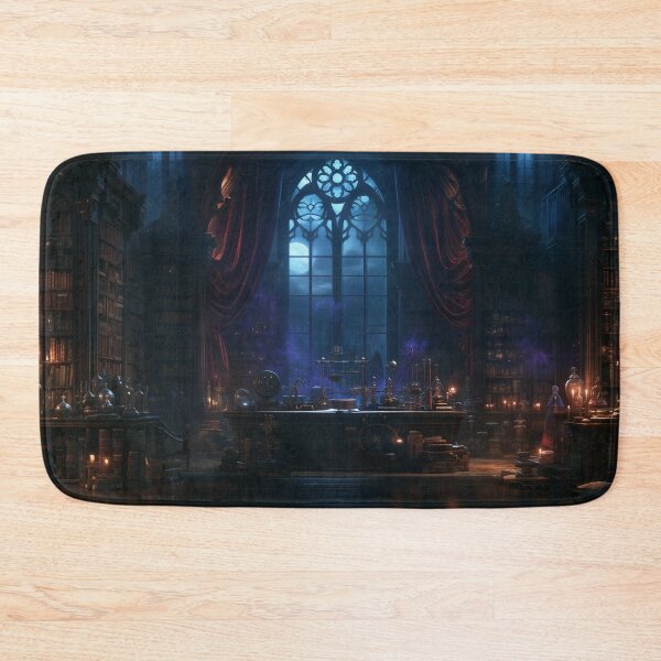 Item preview, The Library Where Moonlight Remembers designed and sold by oanaunciuleanu.